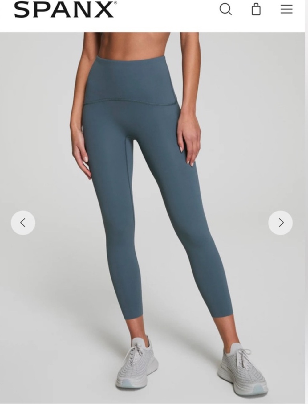 SPANXshape™ Booty Boost® 7/8 Leggings | Nightshade
XS